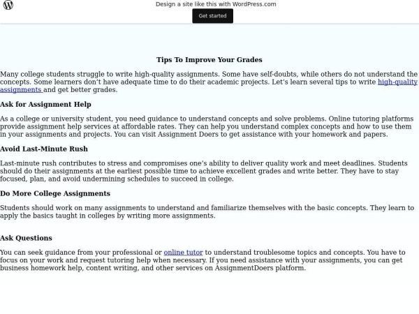 assignmentdoers.wordpress.com