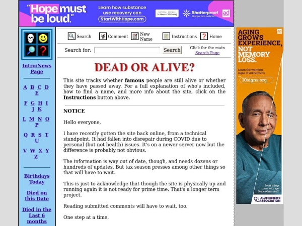 deadoraliveinfo.com