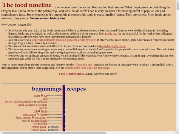 foodtimeline.org