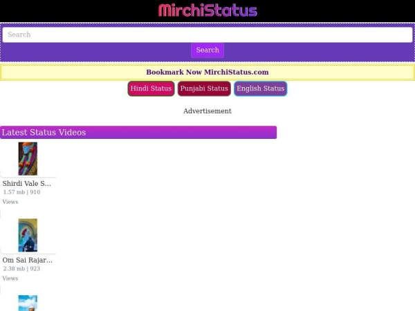 mirchistatus.com