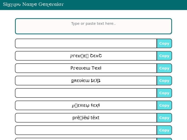 stylishnamegenerator.net