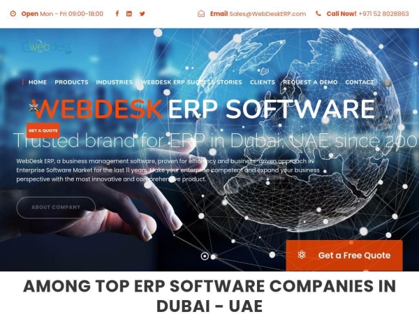 webdeskerp.com