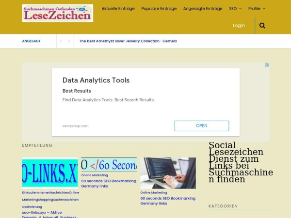 lesezeichen-bookmarking.de