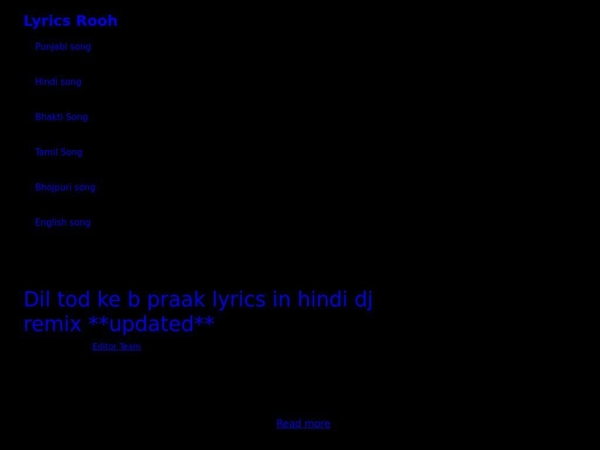 lyricsrooh.com