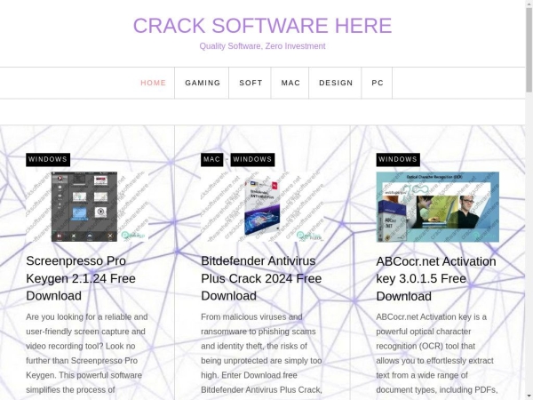 cracksoftwarehere.net