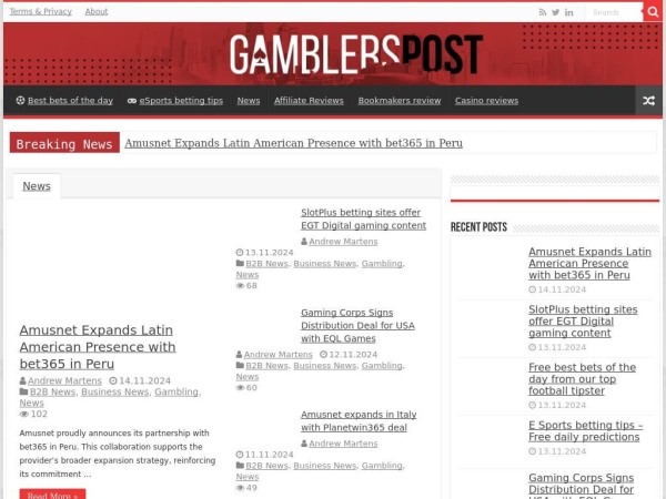 gamblerspost.com