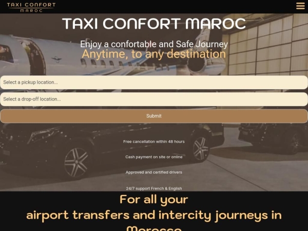 taxi-confort-maroc.com