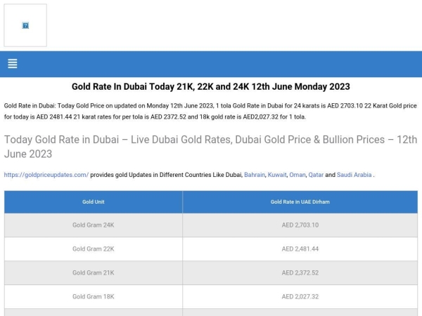 goldpriceupdates.com