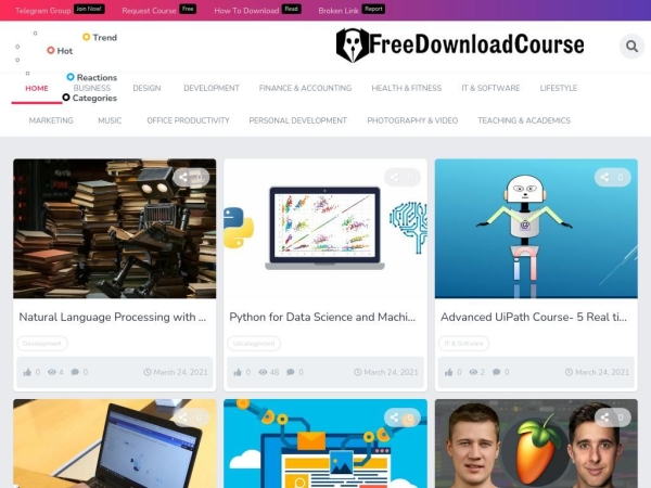 freedownloadcourse.com