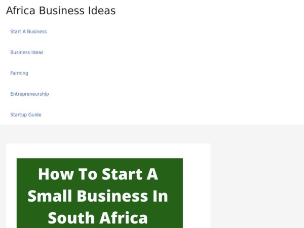 africabusinessideas.com