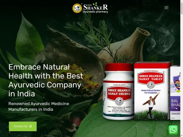 shreeshankerayurvedicpharmacy.com