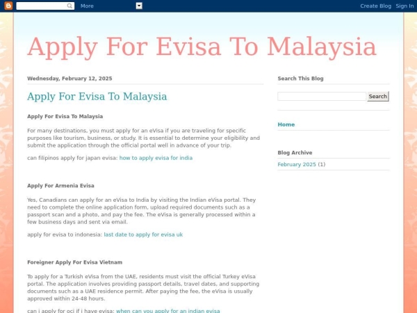 apply-for-evisa-to-malaysia.blogspot.com